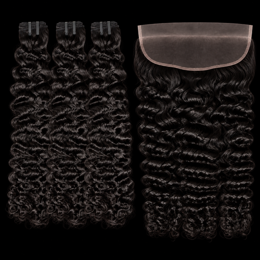 Burmese Curly 3 Bundle + Frontal Deal
