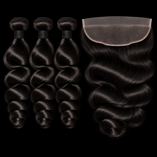 Loose Wave 3 Bundle + Frontal Deal